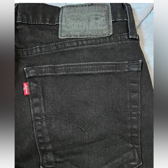 LEVI 510 RED TAG Black jeans - Picture 4 of 9